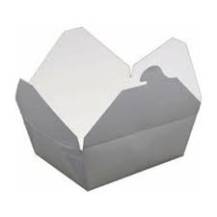 Krabička bílá 800ml 132x104x64mm, 4x50ks/kart [37260GN]