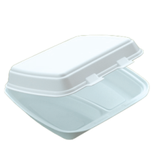 Menu box 2-dílný XPS 250x200x70 mm 2x125ks(018205P)