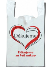 Taška Děkujeme 30+17x52 100ks/10bal [TA010SD]