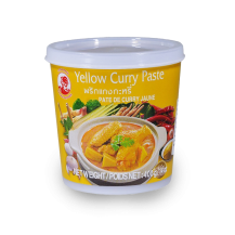 Žlutá kari pasta COCK gold curry paste 12x1kg/kart.